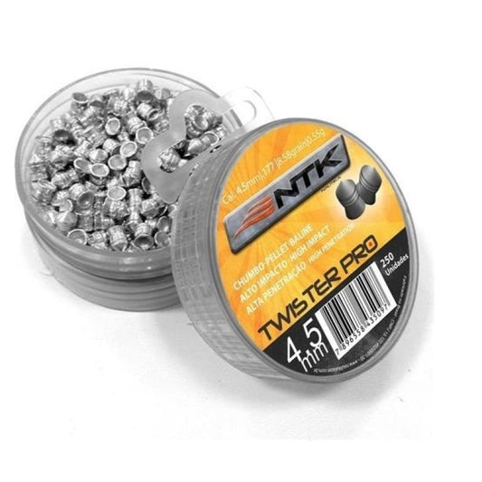 Chumbinho 4.5Mm Twister Pro Nautika - Imagem 2