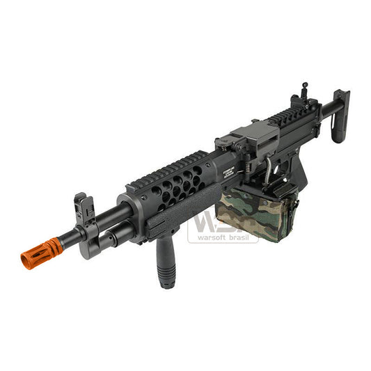 Rifle De Airsoft Classic Army Aeg Lmg Ca063 Full Metal - Imagem 2