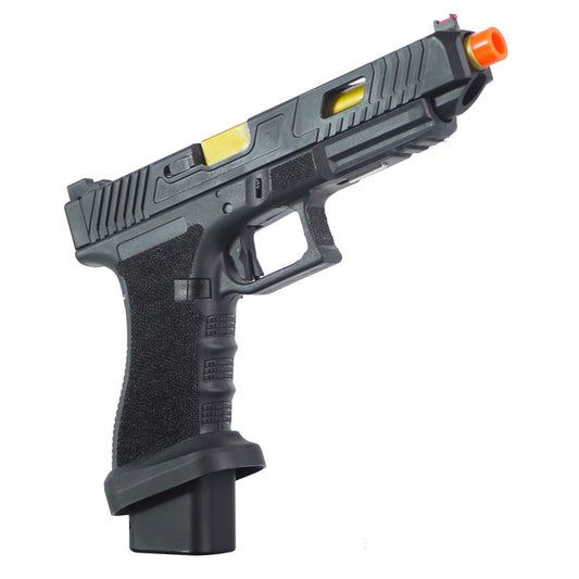 Pistola De Airsoft Gbb Army Armament G17 Combat Master Long - Imagem 2