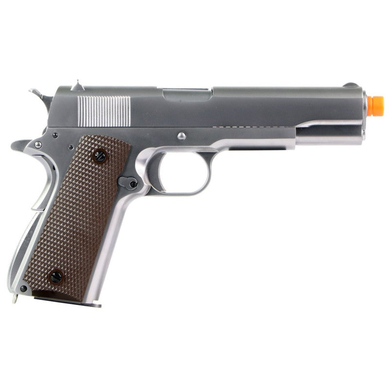Pistola De Airsoft GBB We 1911 Matte Check Grip - Imagem 4