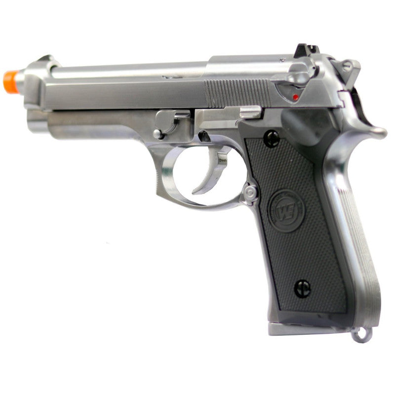Pistola de Airsoft Gbb We M92 Gen 2 Full-Auto Prata - Imagem 4
