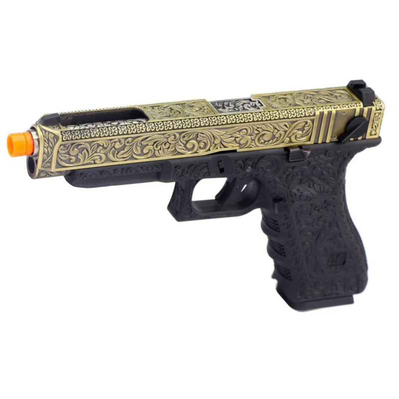 Pistola de Airsoft Gbb We Glock G35 Ivory - Imagem 4