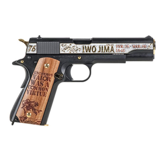 Pistola De Airsoft Gbb G&G GPM1911 M45 IWO JIMA Limited Edition - Imagem 2