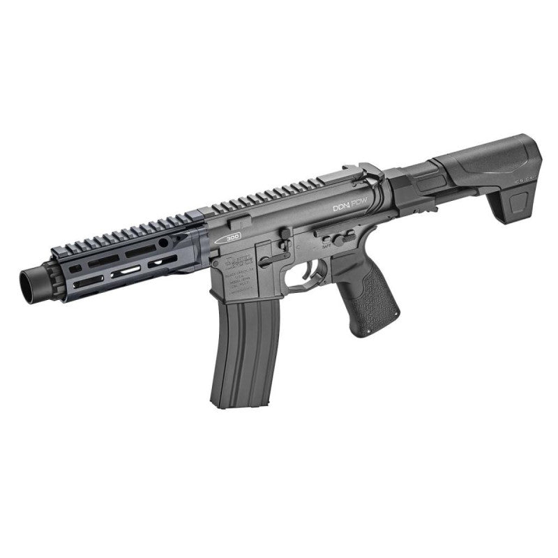 Rifle de Airsoft Ics Emg Daniel Defense Aeg DDM4 PDW S3 c/ Blowback Eletrônico - Imagem 10