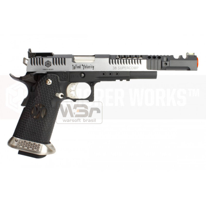 Pistola De Airsoft Gbb Armorer Works Hx2401.38 Supercomp Race - Imagem 2