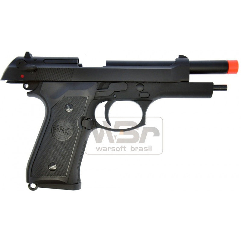 Pistola De Airsoft Src Sr-92 Half Metal - Imagem 3