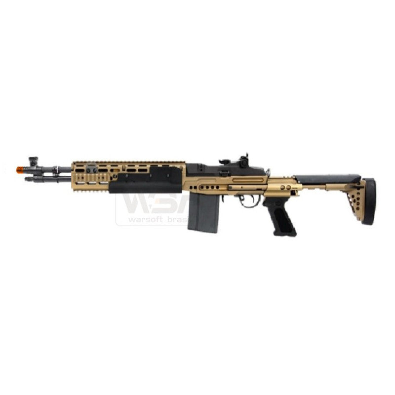 Rifle De Airsoft G&G Gr14 Ebr Short - Imagem 6