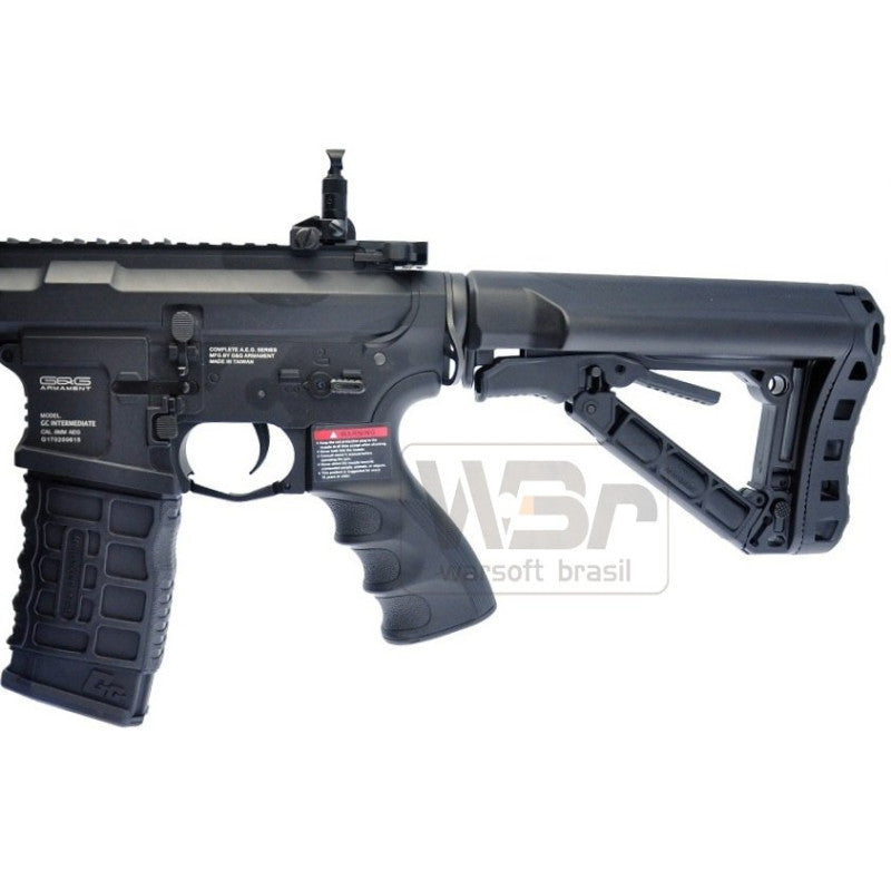 Rifle De Airsoft Aeg G&G Gc16 Wild Hog 12" - Imagem 8