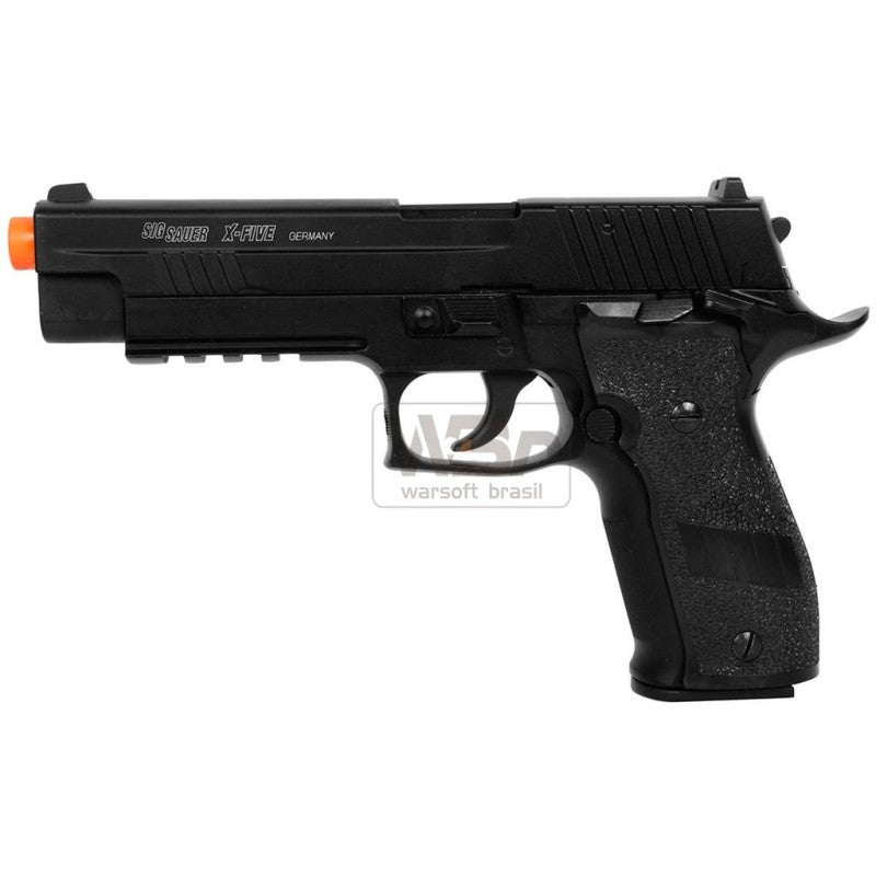 Pistola De Airsoft Gbb Cybergun Sigsauer P226 X-Five Co2 - Imagem 4