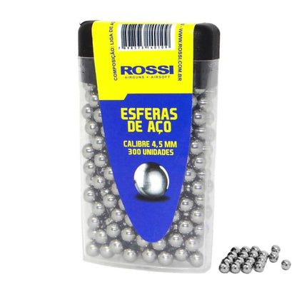 Chumbinho Esfera De Aço Rossi 4.5 mm