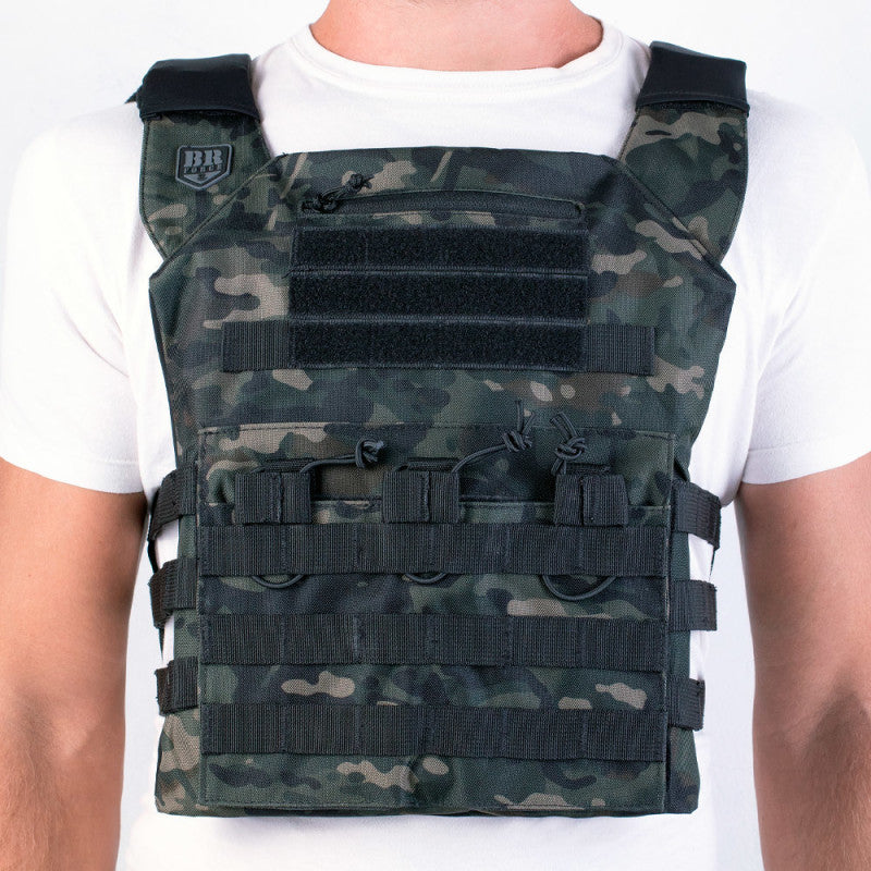 Colete Plate Carrier Couraça Brforce - Imagem 6