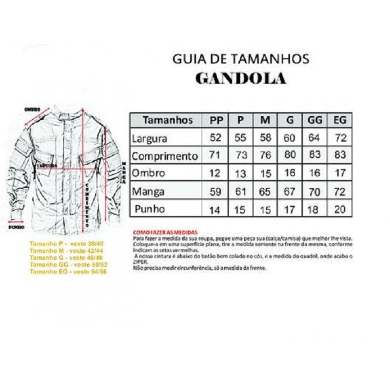 Gandola Tática Fox Boy Rip Stop - Imagem 4