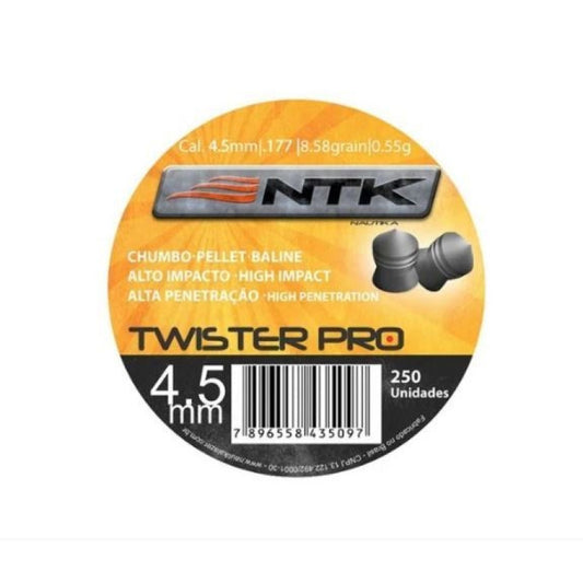 Chumbinho 4.5Mm Twister Pro Nautika