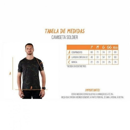 Camiseta Tática Soldier Bélica - Imagem 6
