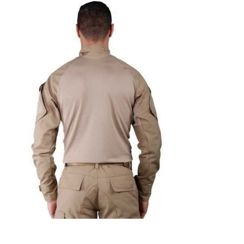 Farda Camisa Manga Longa Combat Shirt Steel Bm Bélica - Imagem 2