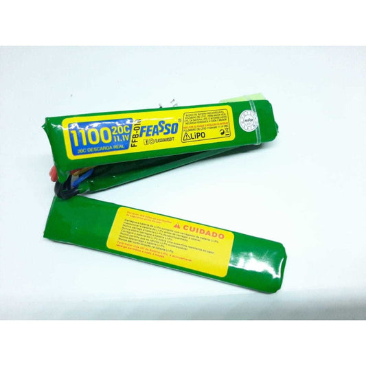 Bateria Lipo 11.1 1100Mah 20C Feasso Ffb 018
