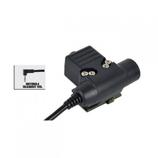 Ptt Element Estilo U94 Para Rádio Motorola 1 Pino