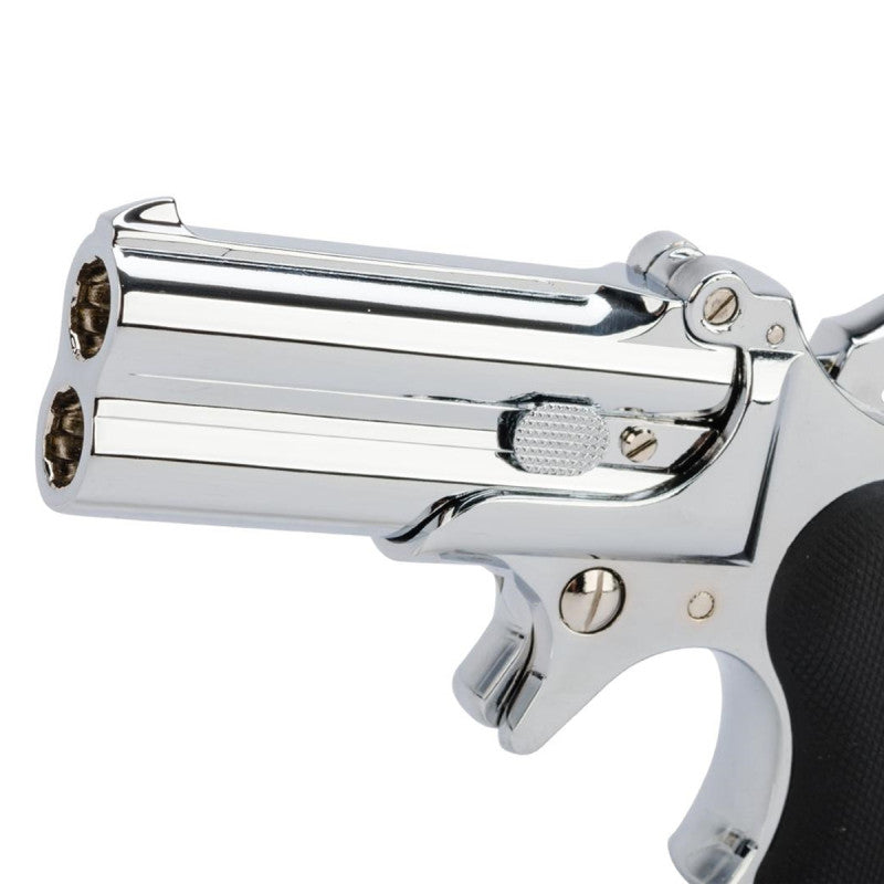 Revolver De Airsoft Gbb Cano Duplo Derringer Maxtact - Imagem 8