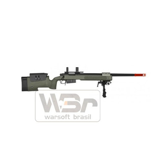 Rifle De Airsoft Vfc Spring M40A3 MCMILAN ASIA DX - Imagem 2
