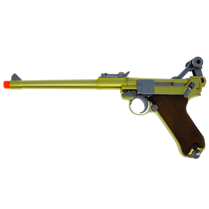 Pistola De Airsoft GBB We Luger P08 8" - Imagem 2