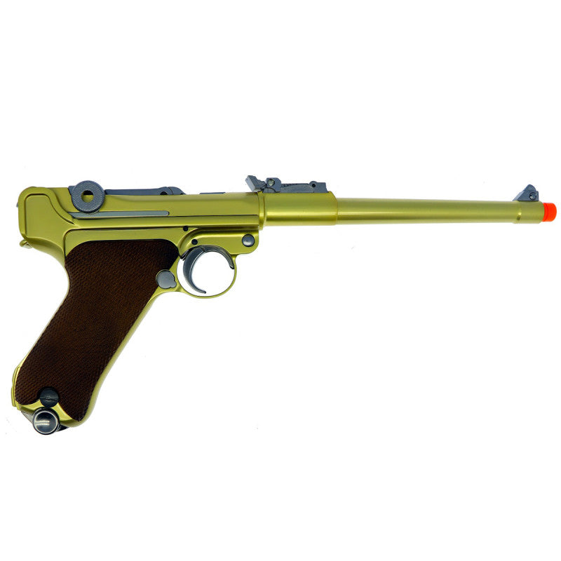 Pistola De Airsoft GBB We Luger P08 8" - Imagem 3