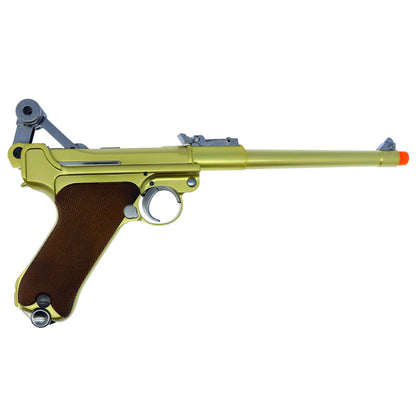 Pistola De Airsoft GBB We Luger P08 8" - Imagem 4