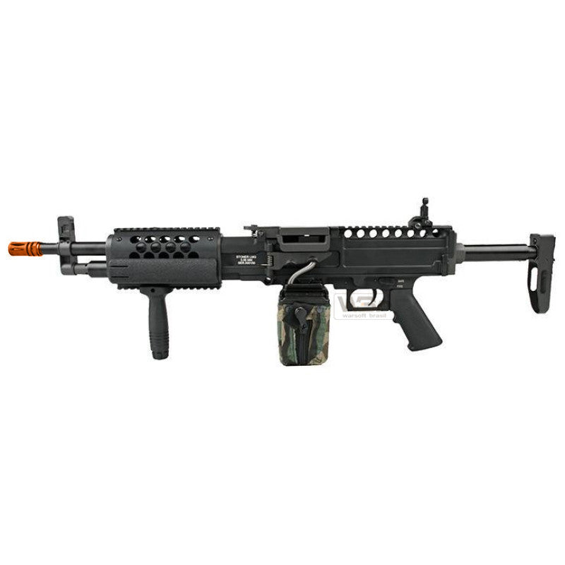 Rifle De Airsoft Classic Army Aeg Lmg Ca063 Full Metal - Imagem 5