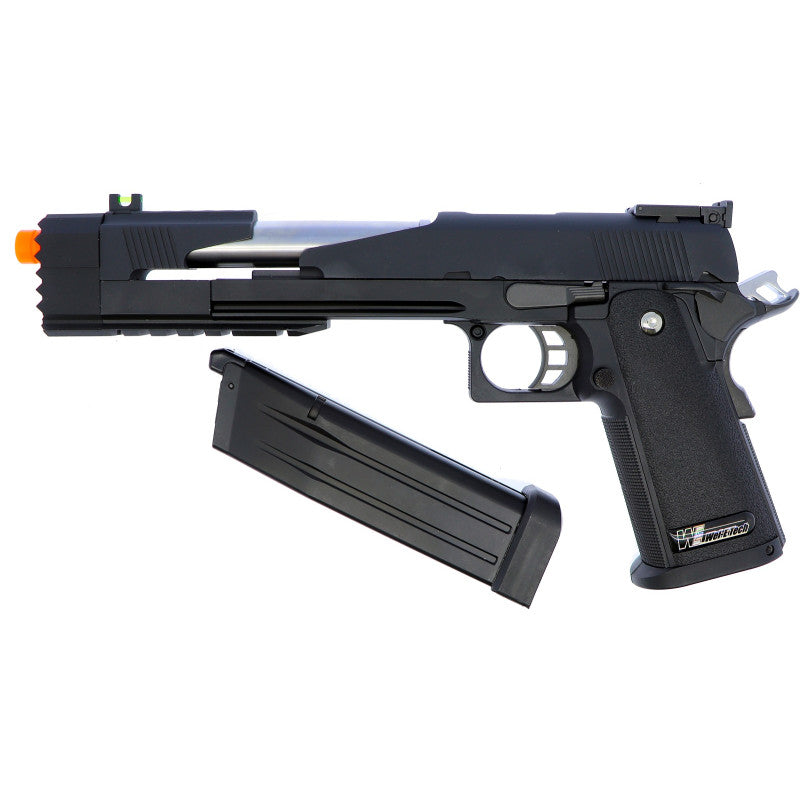 Pistola De Airsoft We Hi-Capa 7.0 Ver-A Alpha Long - Imagem 5