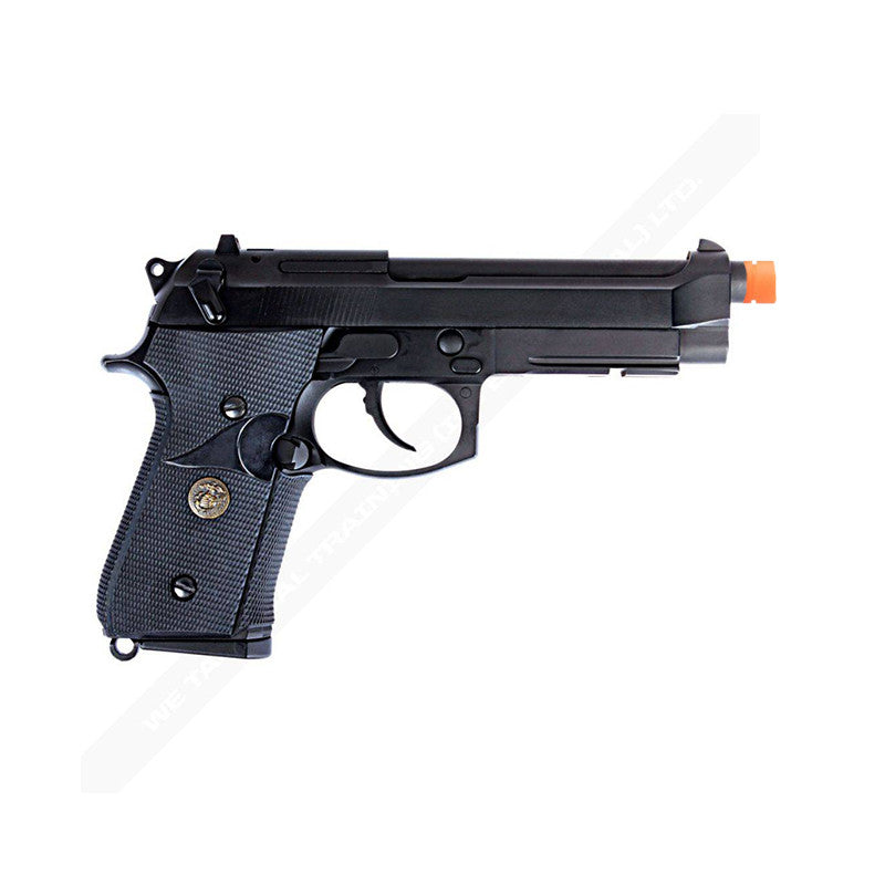 Pistola De Airsoft We M92 A1 USMC Full Metal - Imagem 2
