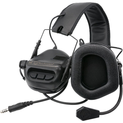 Fone para Radio Earmor Abafador de Ruido Eletrônico Com Comunicação