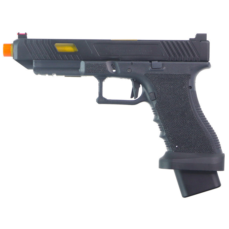 Pistola De Airsoft Gbb Army Armament G17 Combat Master Long - Imagem 4