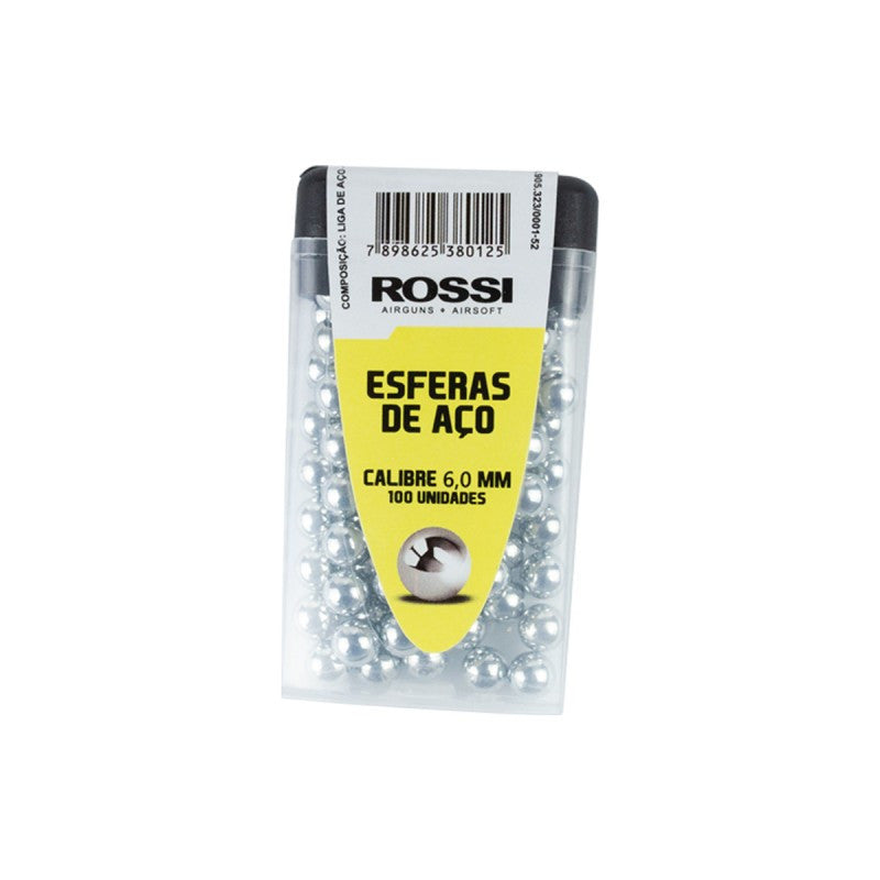 Esfera De Alumínio Prata Rossi 6mm