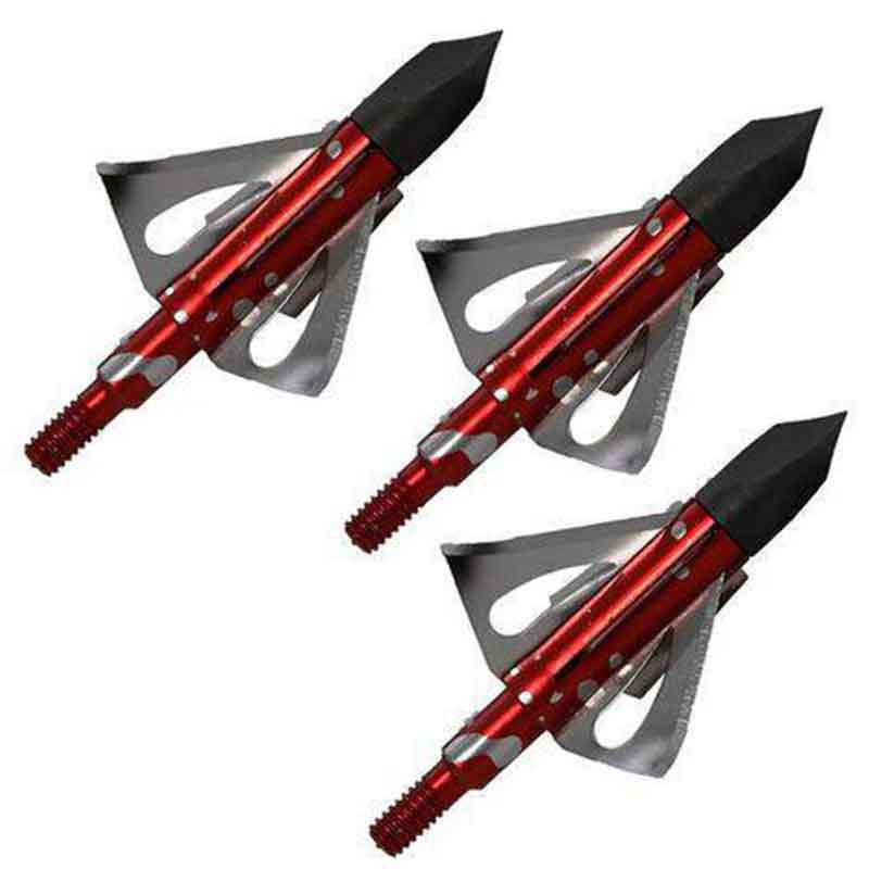 Kit 3 Pontas de Flecha Crimson Talon - TT047