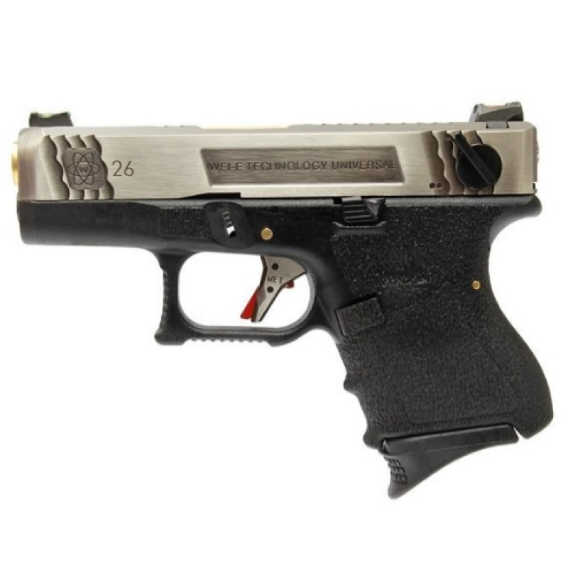 Pistola De Airsoft Gbb We Glock G26 T03