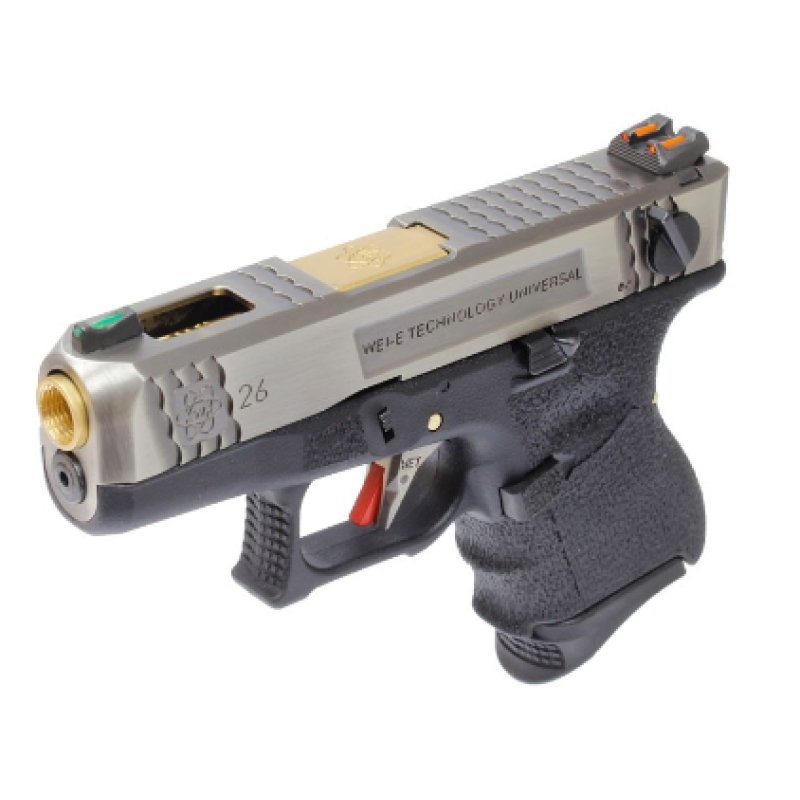 Pistola De Airsoft Gbb We Glock G26 T03 - Imagem 2