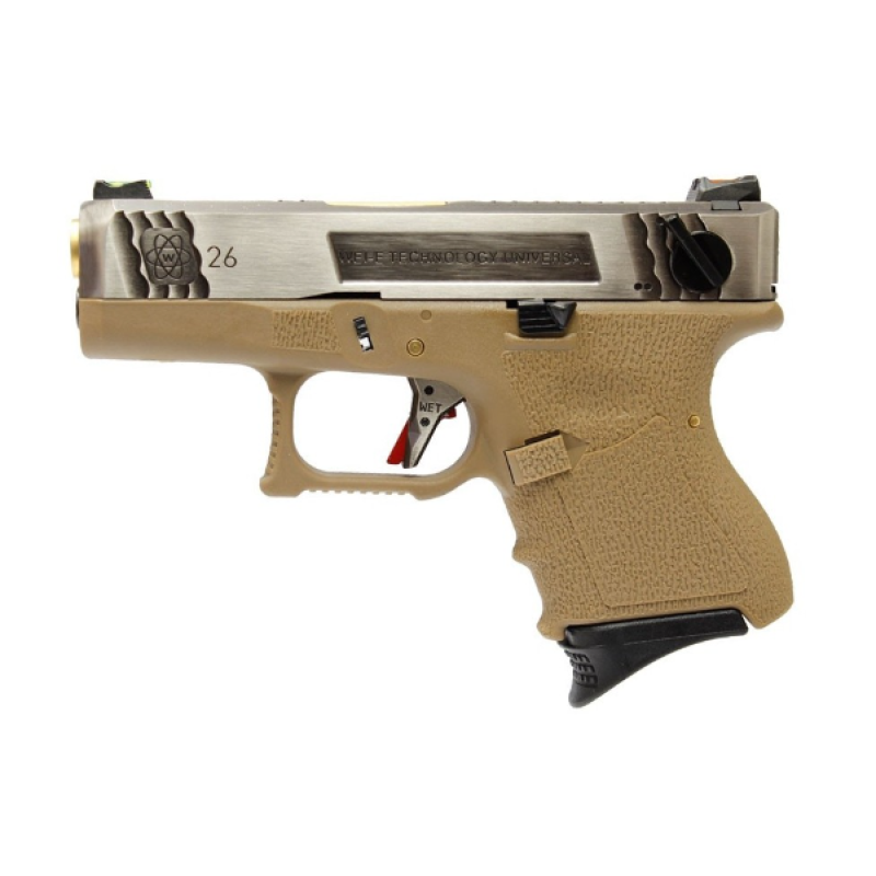 Pistola De Airsoft Gbb We Glock G26 T04 - Imagem 8