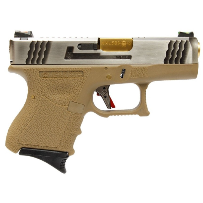 Pistola De Airsoft Gbb We Glock G26 T04 - Imagem 4