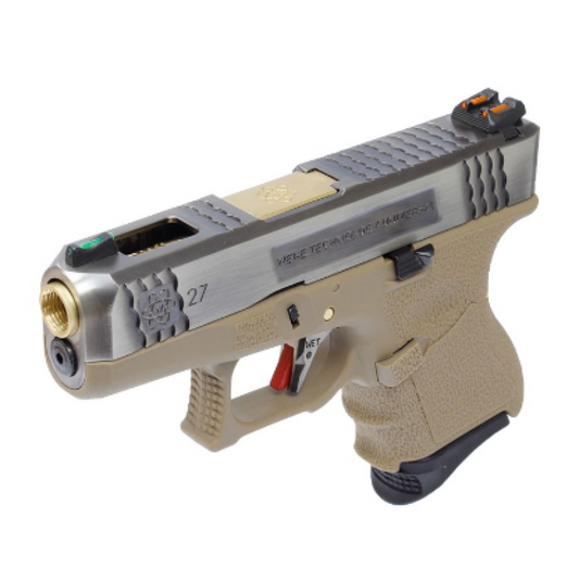 Pistola De Airsoft Gbb We Glock G27 T04 - Imagem 2