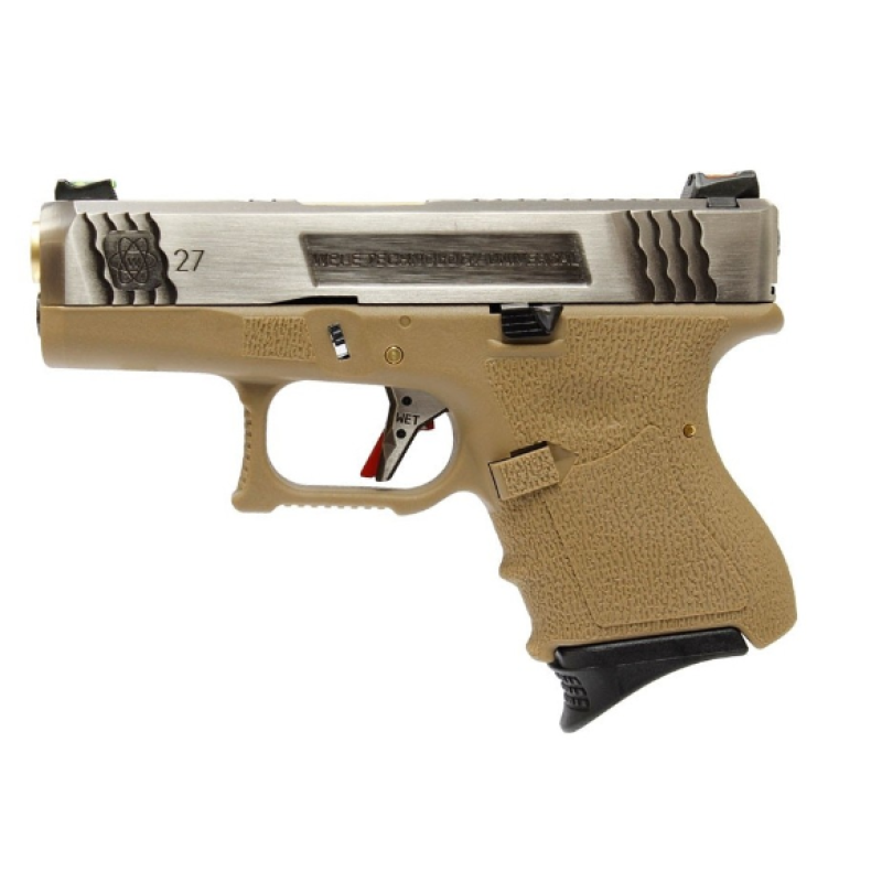 Pistola De Airsoft Gbb We Glock G27 T04