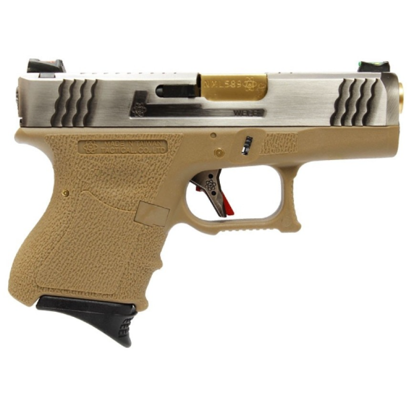 Pistola De Airsoft Gbb We Glock G27 T04 - Imagem 5