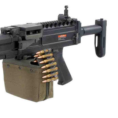 Rifle De Airsoft Aeg Ares Lmg Stoner Mg-008 Knights Armament - Imagem 6