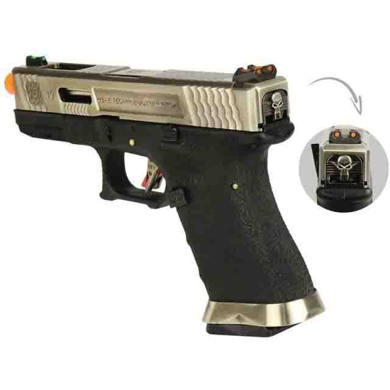 Pistola de Airsoft We Gbb Glock G19 T07 T-Force - Imagem 4