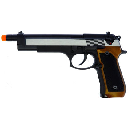 Pistola De Airsoft We M92 Long Dual Tone