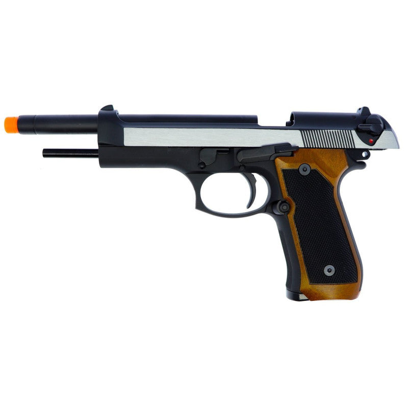 Pistola De Airsoft We M92 Long Dual Tone - Imagem 5