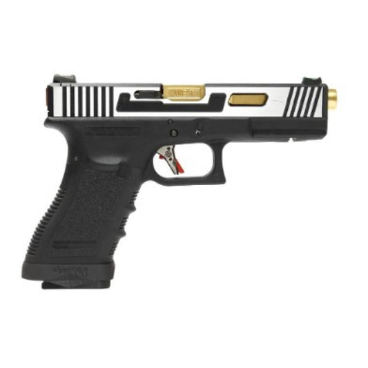 Pistola De Airsoft GBB We G17 Glock Hi Speed 2T - Imagem 2