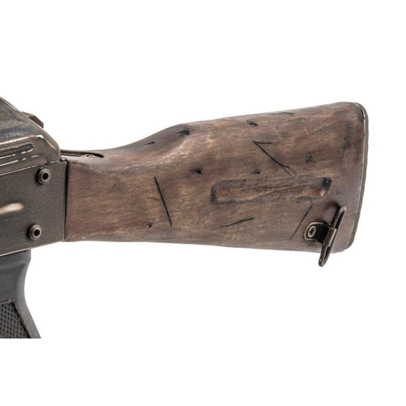 Rifle De Airsoft Aeg Aps Ak-47 Battle Worn - Imagem 9