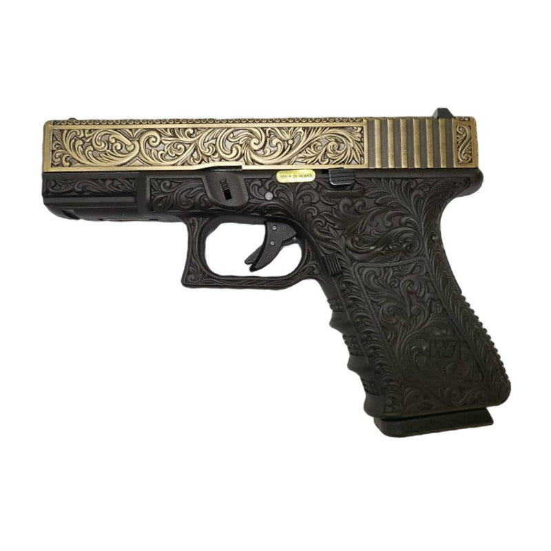 Pistola de Airsoft Gbb We G19 Ivory