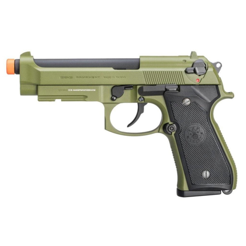 Pistola De Airsoft Gbb G&G Gpm92 Gp2 M92 + Case Rigido E Speedloader - Imagem 9