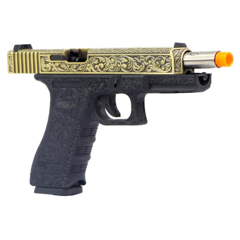 Pistola de Airsoft Gbb We Glock G35 Ivory - Imagem 3
