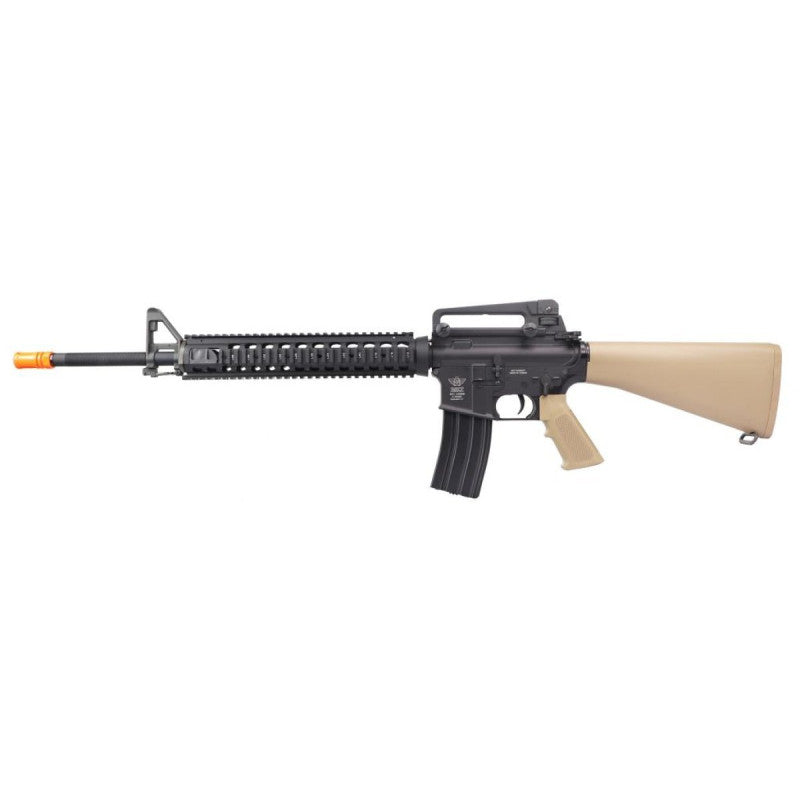 Rifle De Airsoft Bolt Aeg M16 B4M16A4 HEAVY 120 B.R.S.S. VIETNAM - Imagem 5
